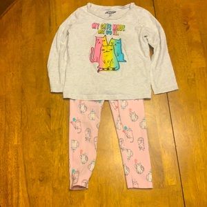 Kitty Cat outfit for toddler girl
